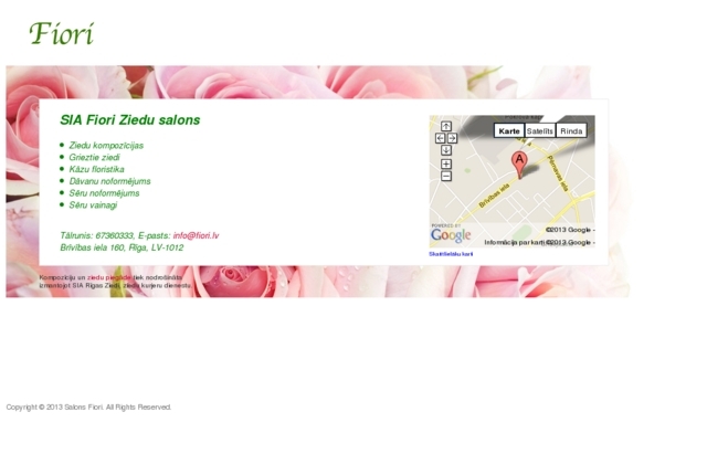 Fiori, SIA